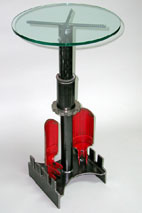 Sharing The Crown furniture by metal sculptor craig brown, original welded metal sculpture and furniture